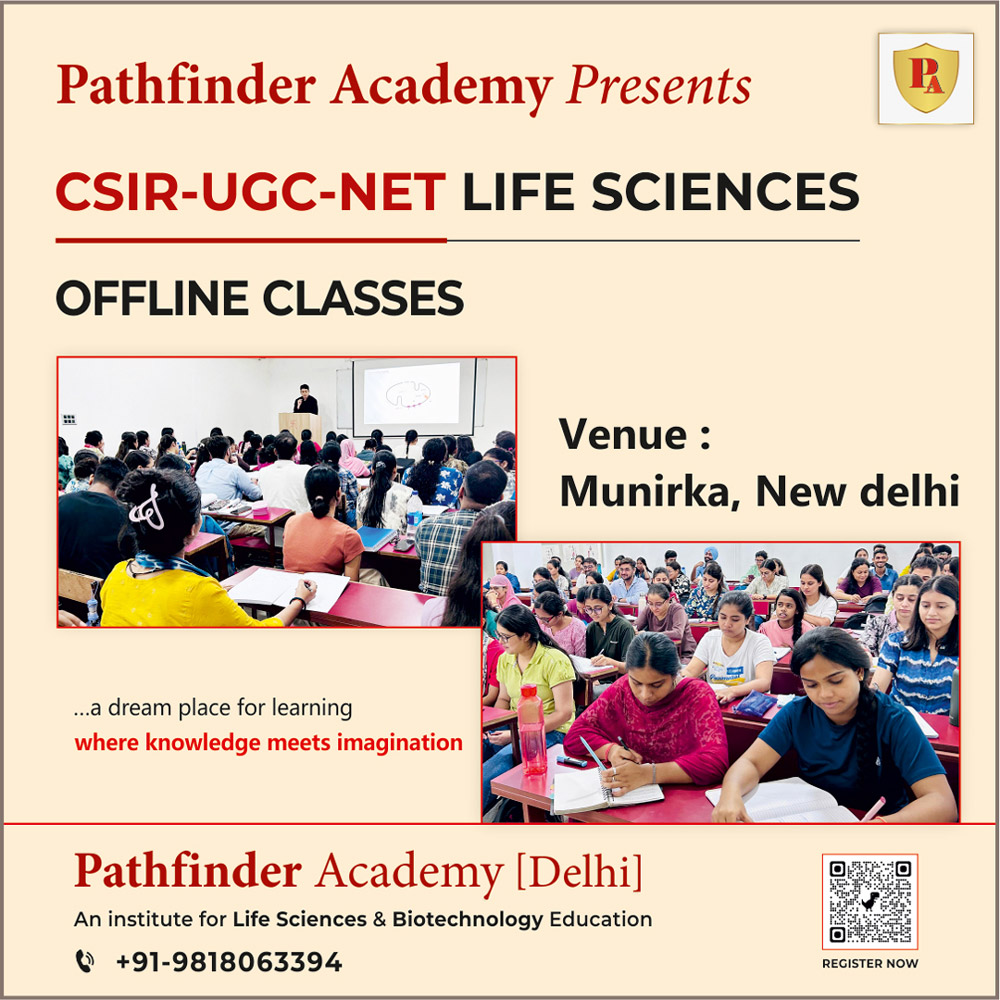 pathfinder csir net life sciences offline coaching