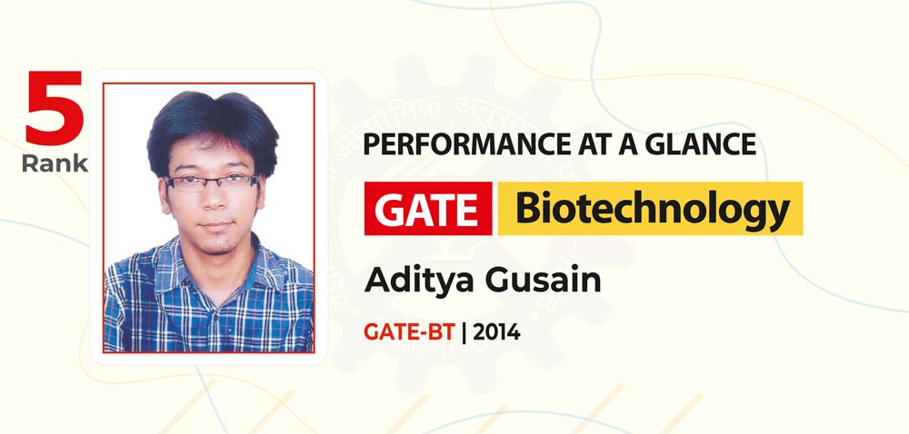 Pathfinder GATE Biotech Result 2014 Rank 5