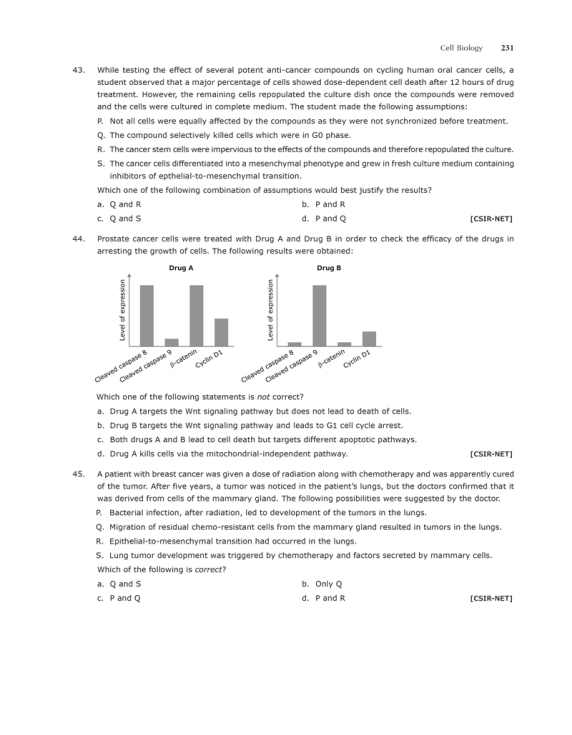 CSIR NET Life Sciences – MCQs Practice Book | Topic Wise + Concept Based Analytical Questions 