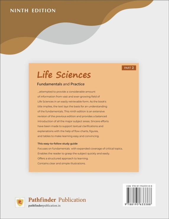 LIFE SCIENCES, FUNDAMENTALS AND PRACTICE - PART 2 (9th EDITION)