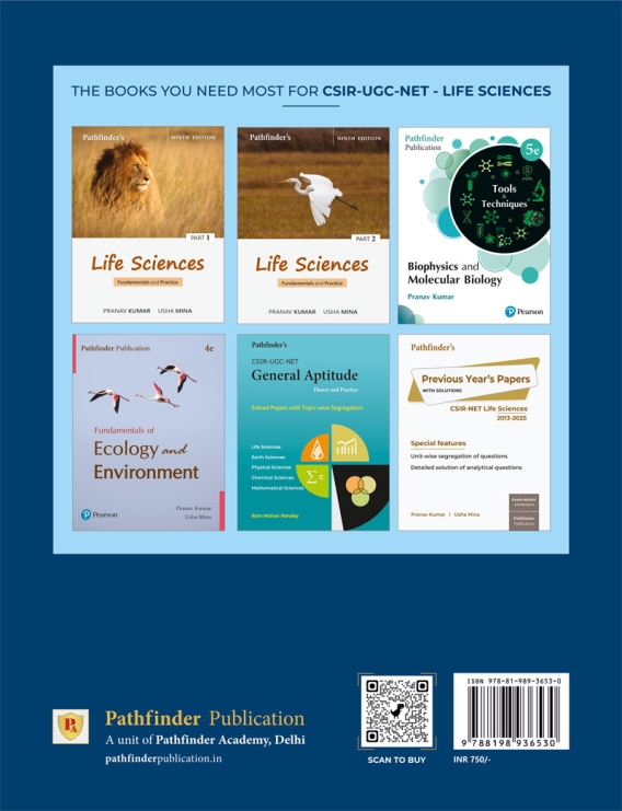 MCQs : CSIR-UGC-NET Life Sciences </br> Practice MCQs and PYQs </br> Topic-wise segregated questions