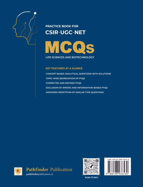 CSIR NET Life Sciences – MCQs Practice Book | Topic Wise + Concept Based Analytical Questions 