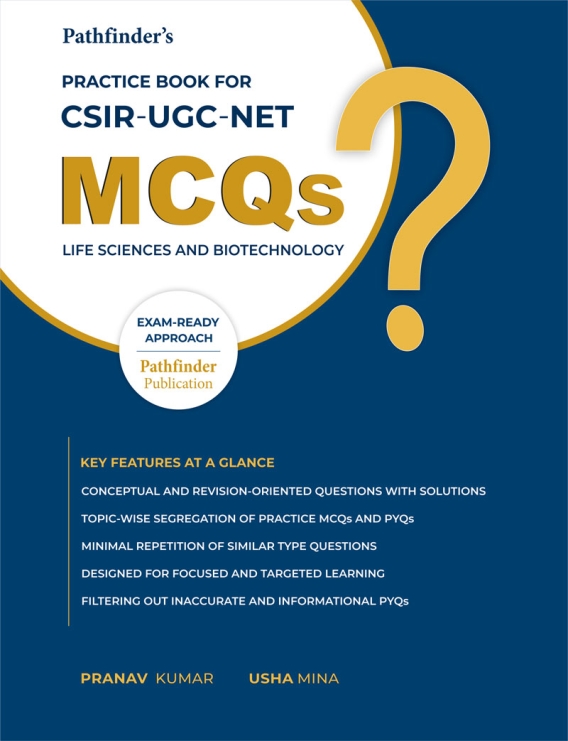 MCQs : CSIR-UGC-NET Life Sciences </br> Practice MCQs and PYQs </br> Topic-wise segregated questions